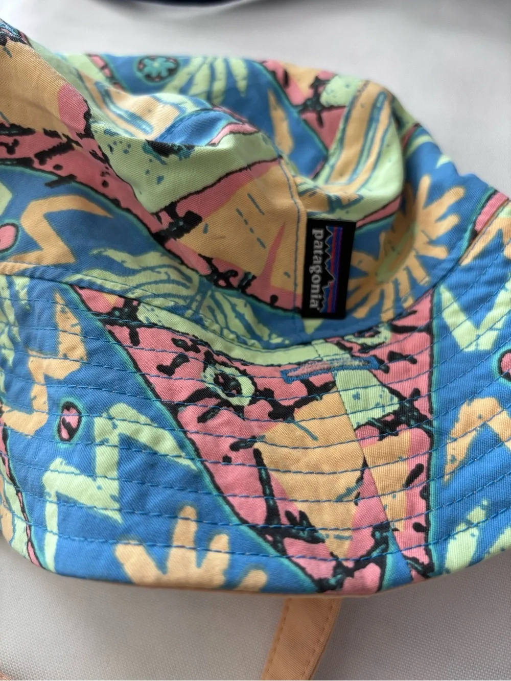 Kids Sun Hat Bundle Lot Patagonia & Wonder Nation Size 5T Bucket Hat reversible